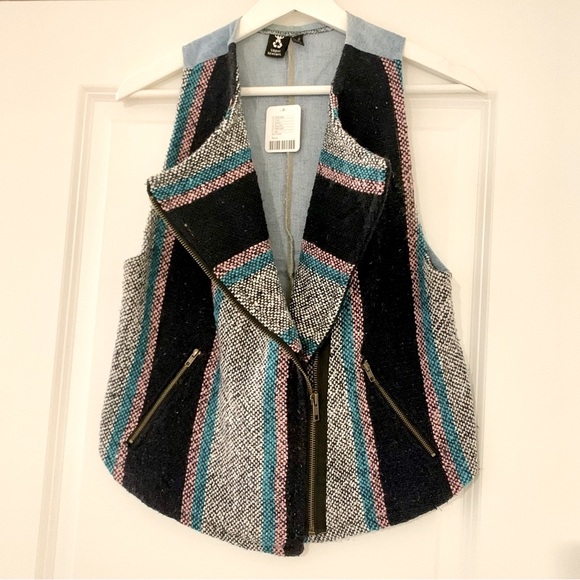 Urban Outfitters Jackets & Blazers - MOVING SALE | Urban Outfitters NWT Women’s Vintage Hipster Vest, Size Large